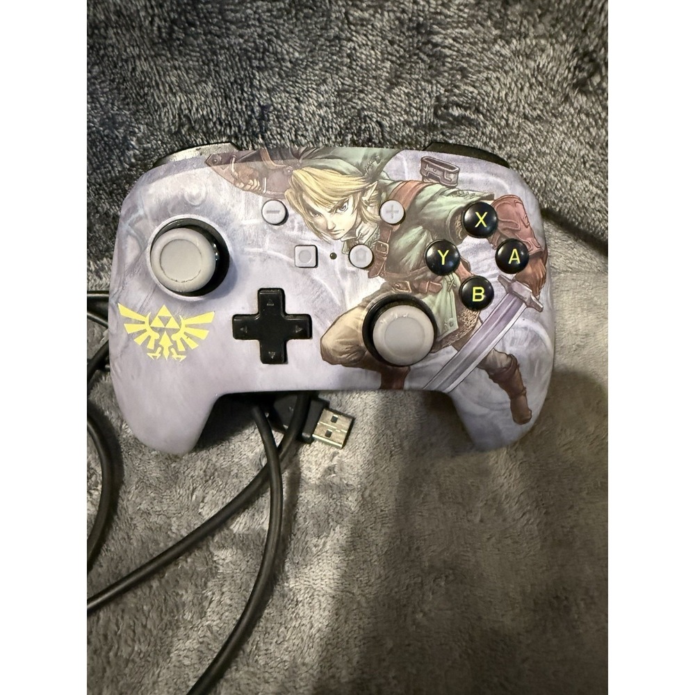 PowerA Enhanced Wired Controller Switch Legend of Zelda Gold Rider